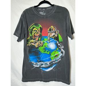 Hard Jewelry Vintage Men's "The World Is Mine" Tee Size M